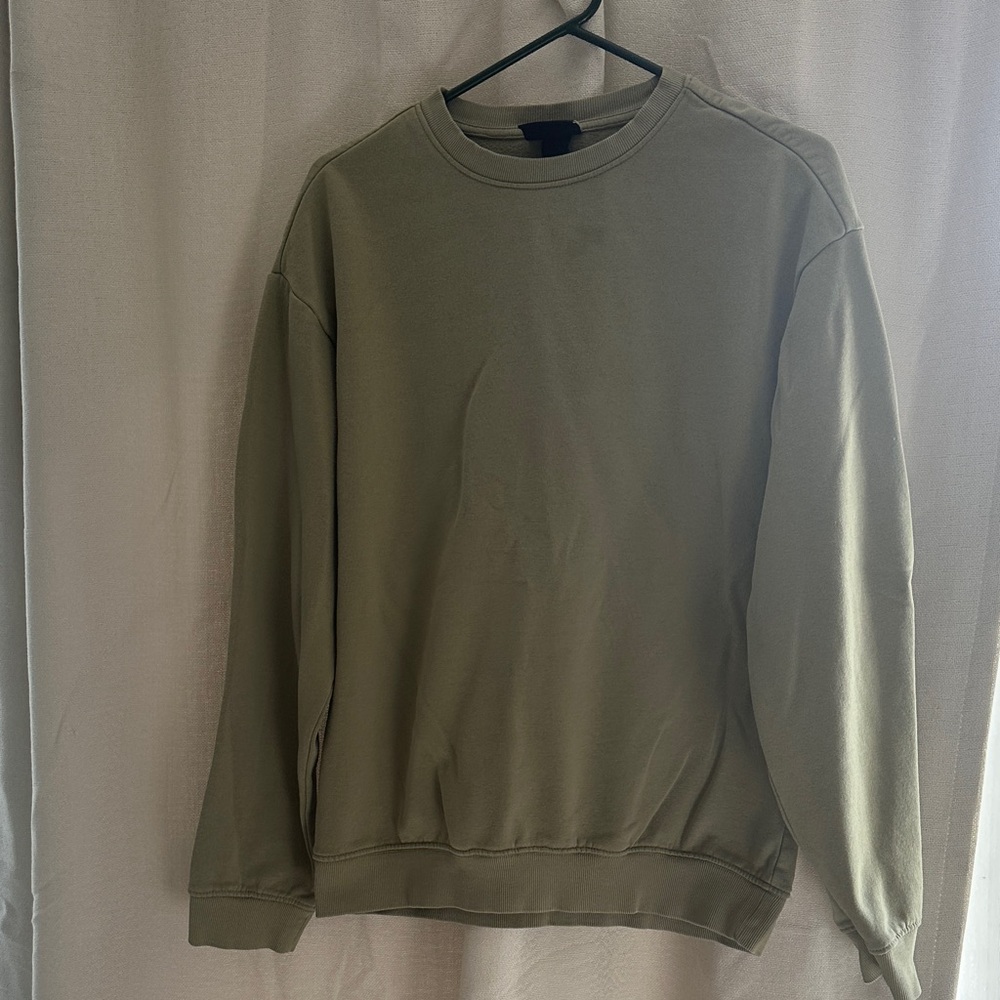 Olive Crewneck Sweatshirt